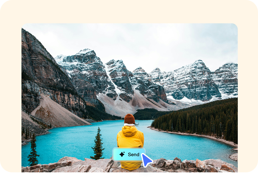 Use the increased image brightness extension for landscapes