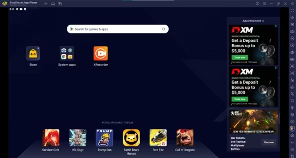 Launching the XRecorder Pro on a PC
