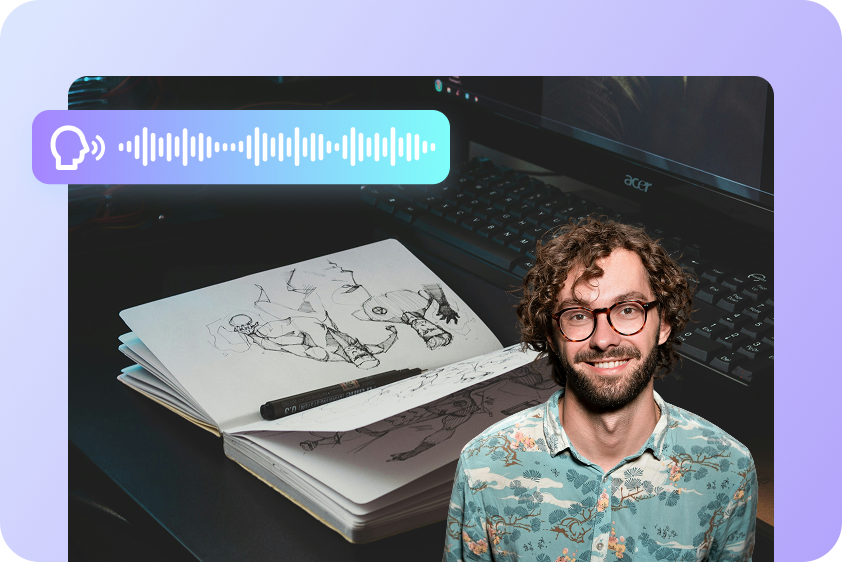 Animated explainer videos from audio