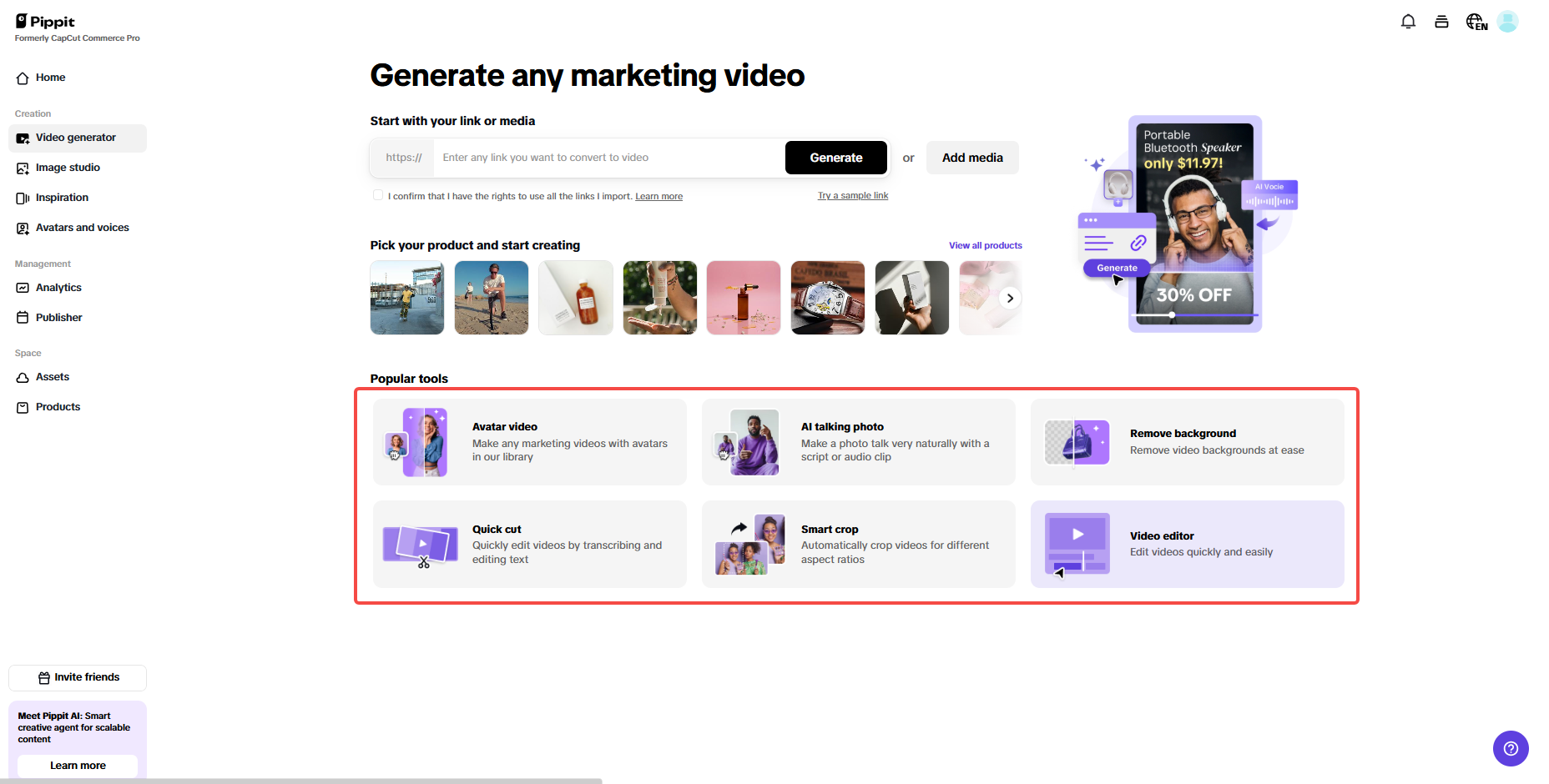 Smart tools for video editing