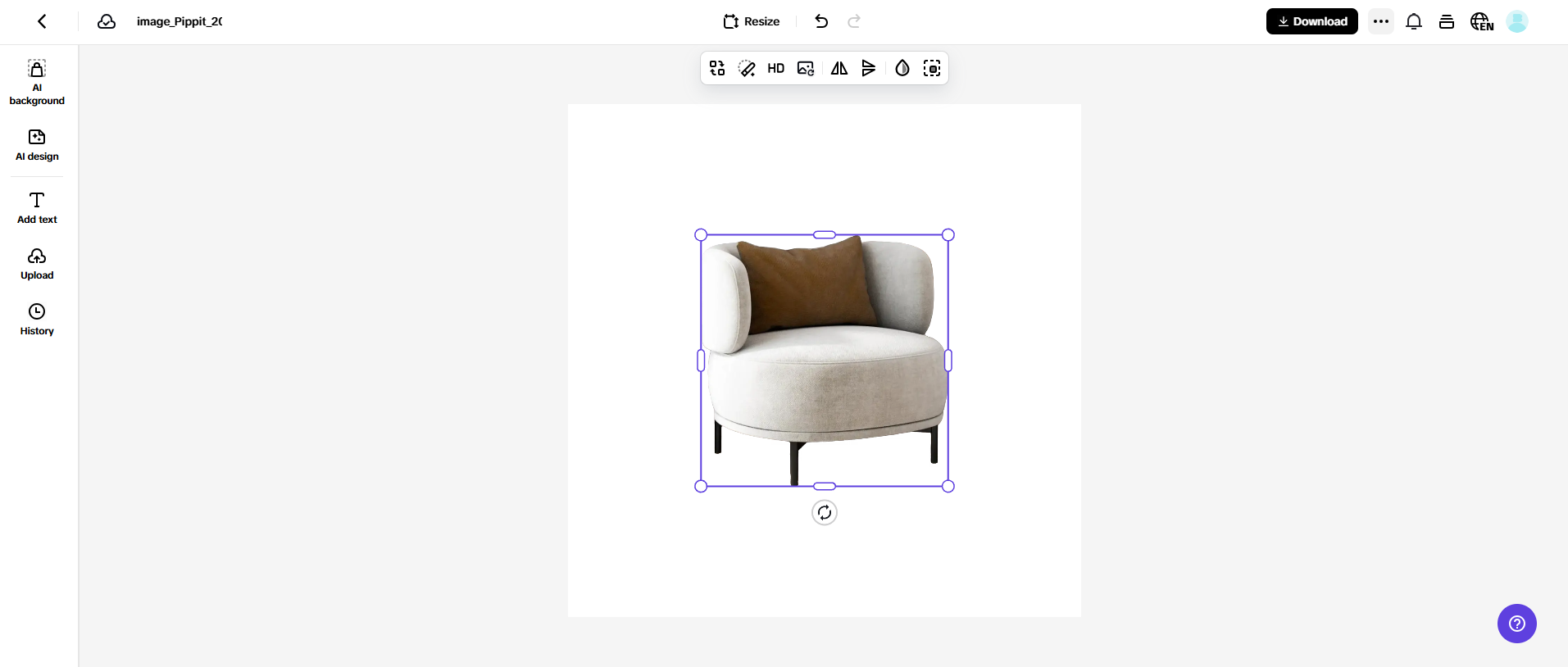 Remover fundo da imagem