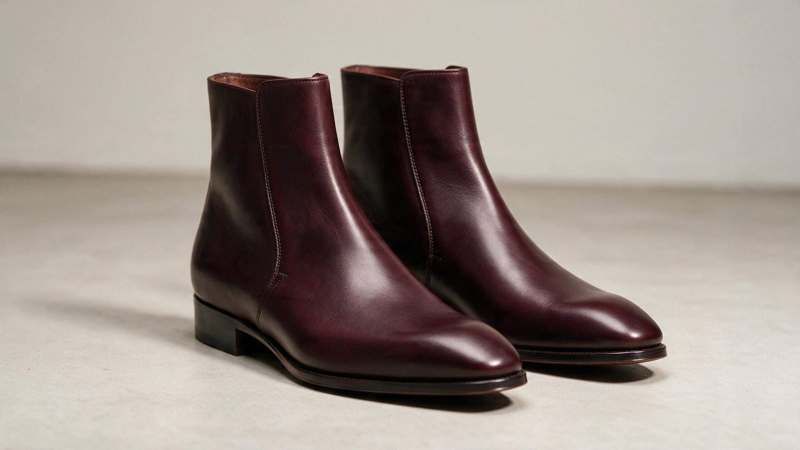 Prompt for a men's boots design