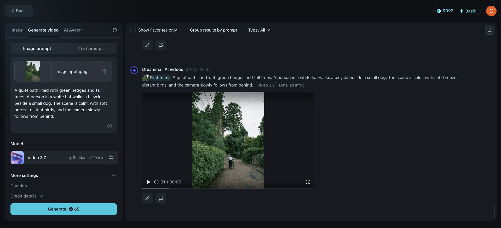 Görüntüden video oluşturucuya