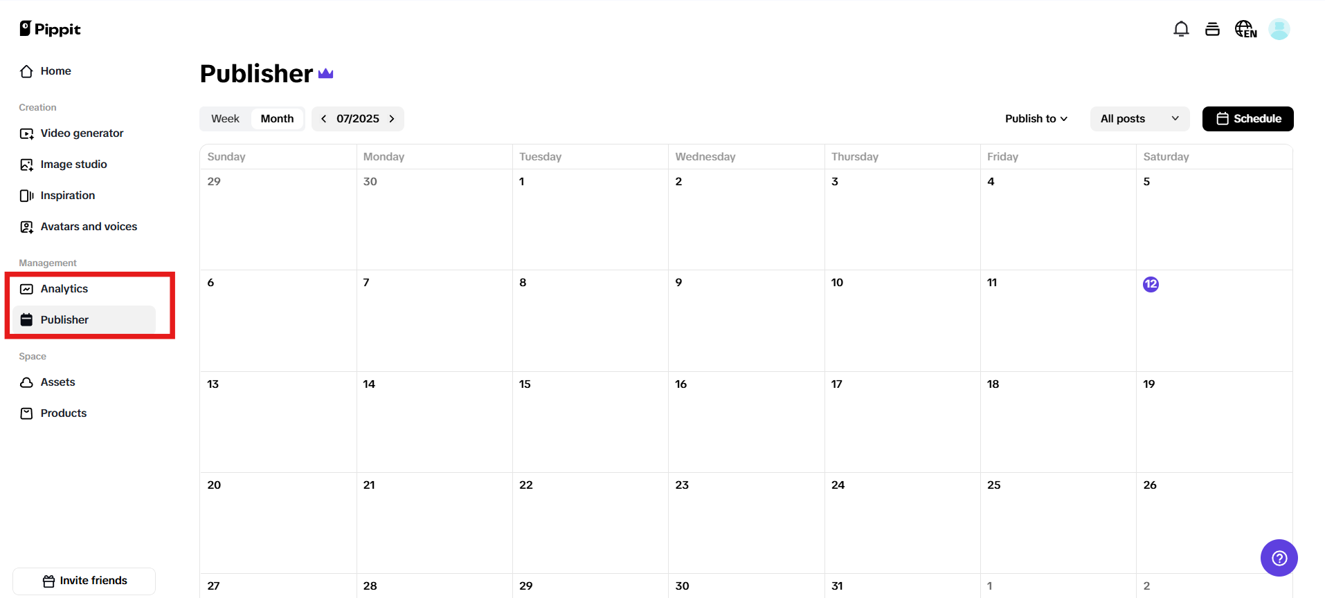 Multi-platform publishing and analytics