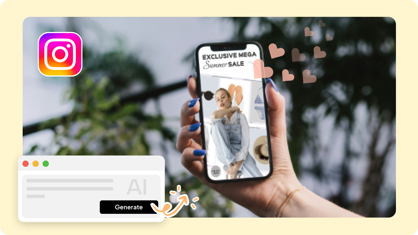 colaboración en Instagram