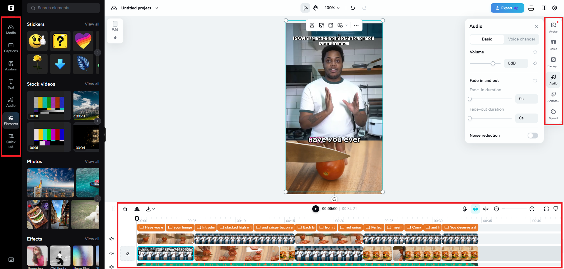 Edit your video to your heart's content