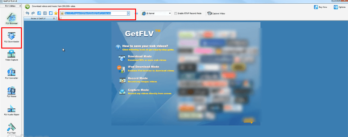 GETFLV - all-in-one multimedia downloader to download Kuaishou videos
