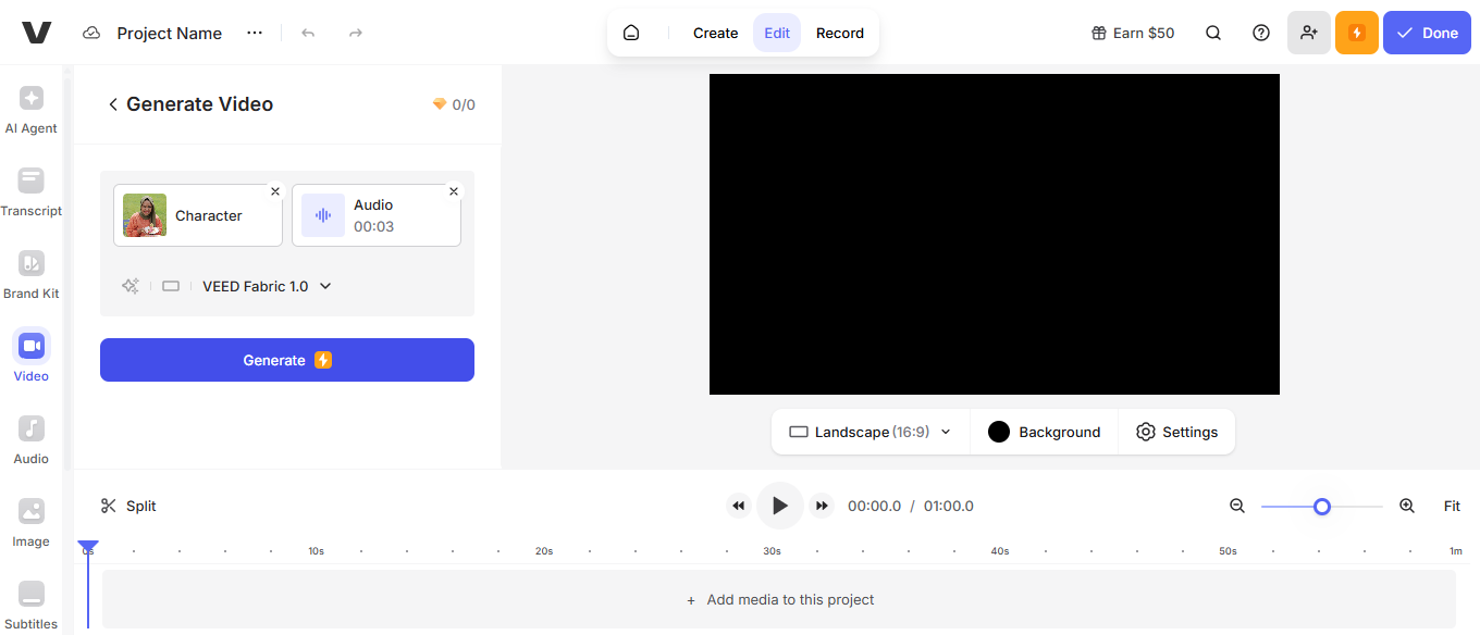 VEED.IO AI video maker