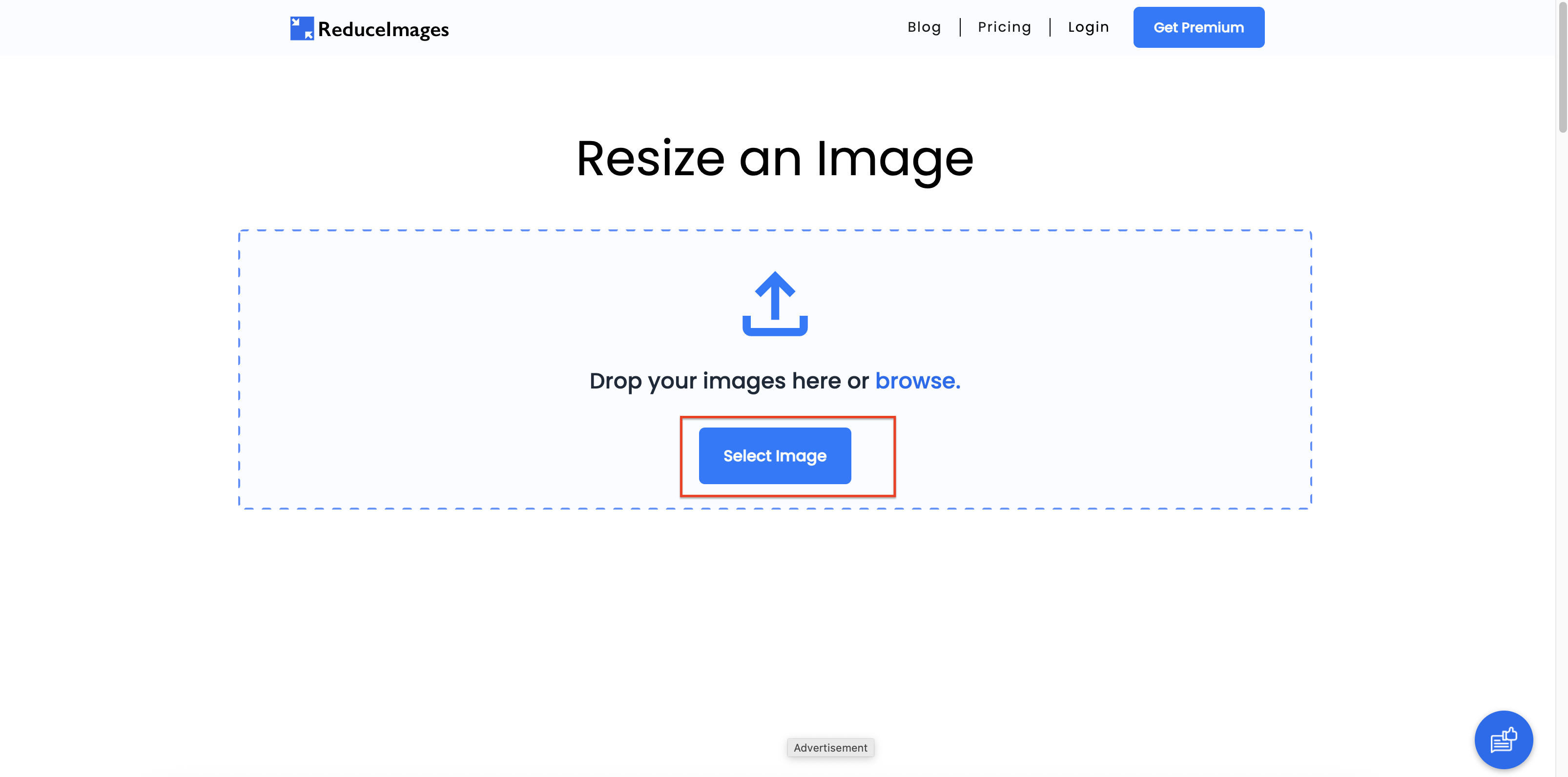 Upload the image