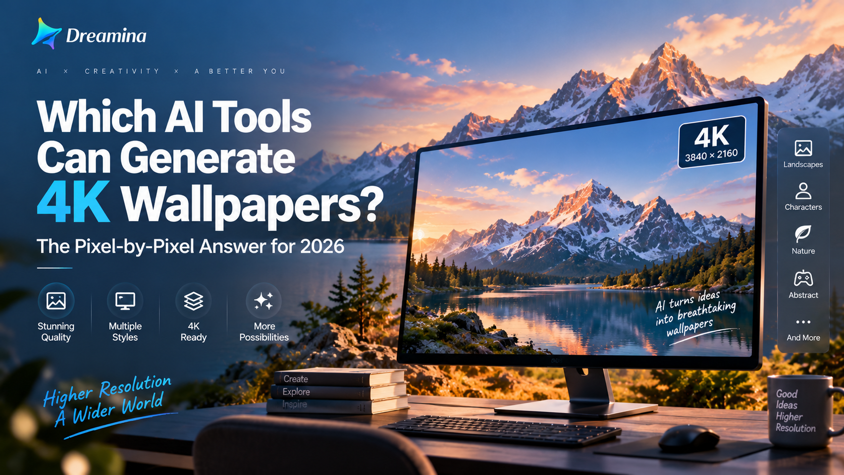 Which AI Tools Can Generate 4K Wallpapers? The Pixel-by-Pixel Answer for 2026