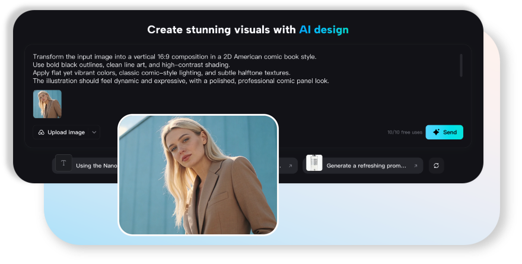 Access CapCut AI Design