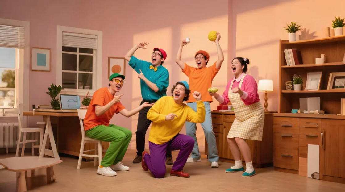 Exemplu de videoclip cu scenetă de umor din viața de zi cu zi