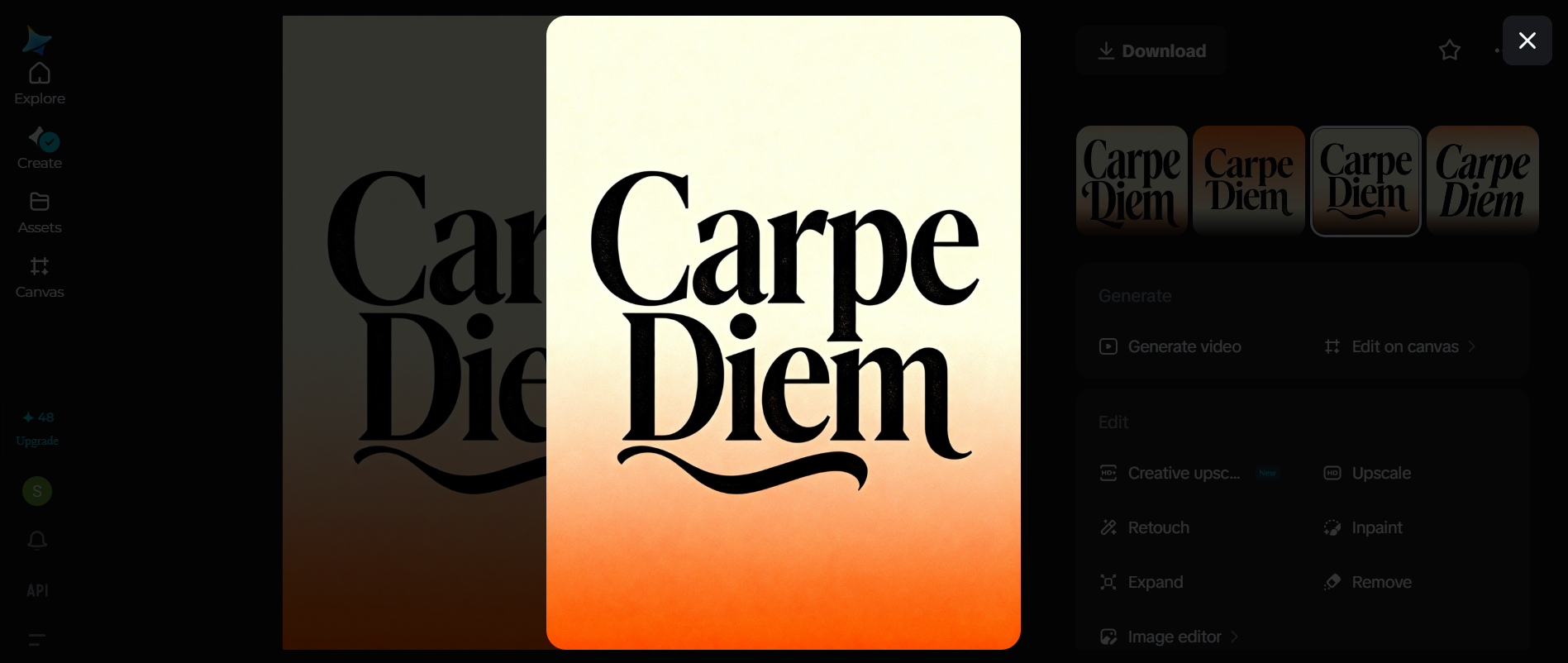 Typography poster design ideas: Iconic quotes/lyrics