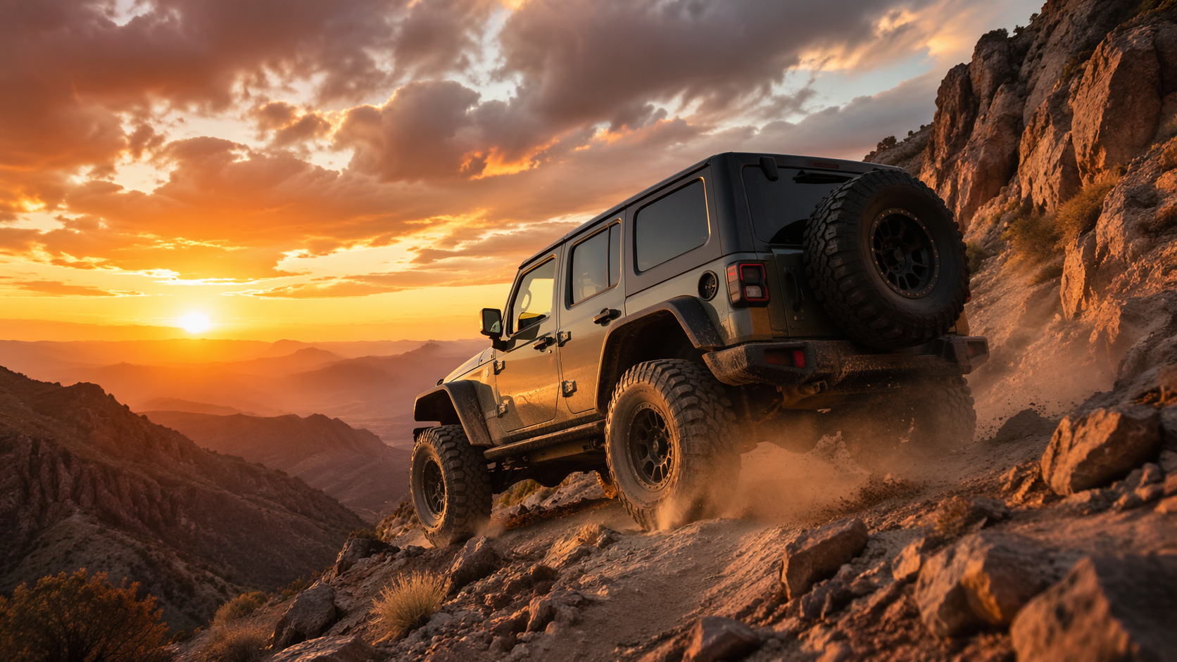 Dreamina chatgpt jeep prompt prompt example 1: Desert Off Road Scene