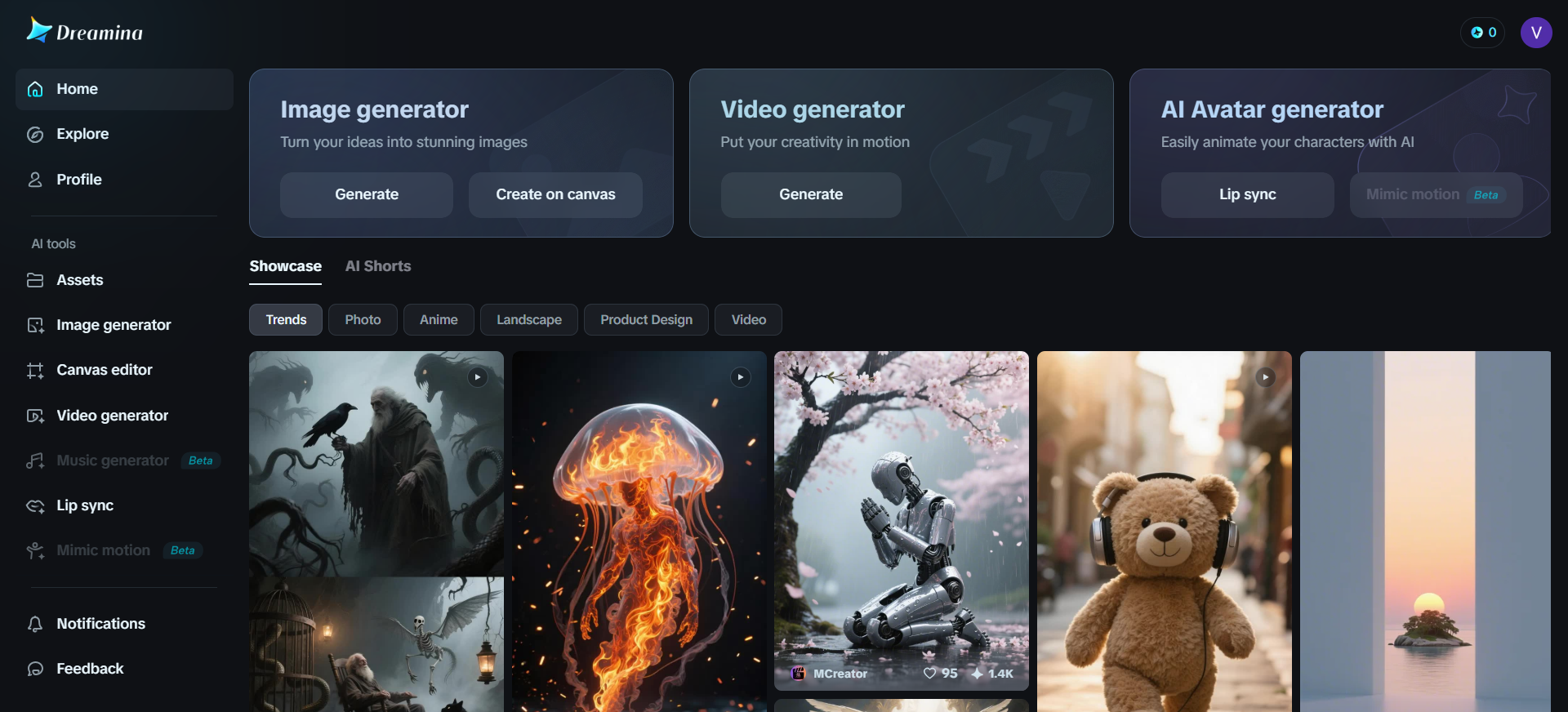 Dreamina sticker maker