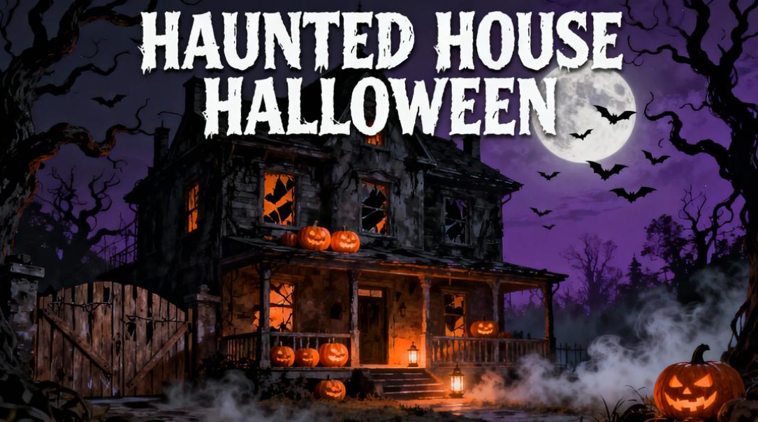 Haunted house classic poster