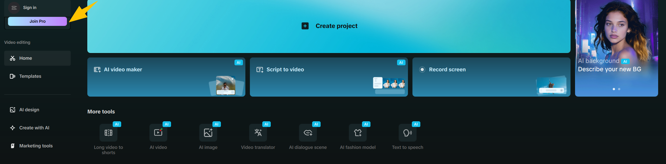 Join CapCut Pro