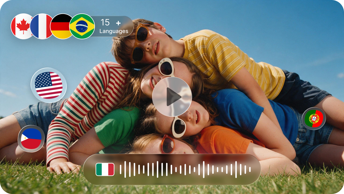 Générez des sous-titres dans plus de 10 langues