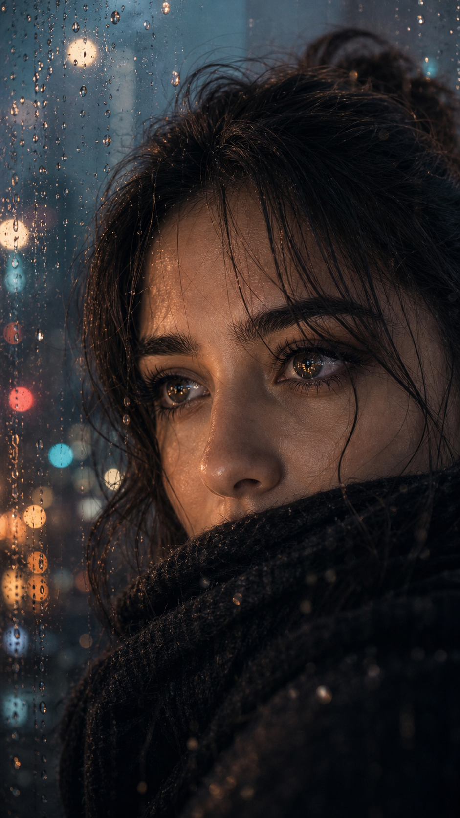 Cinematic Eyes View Foto AI prompt mobile