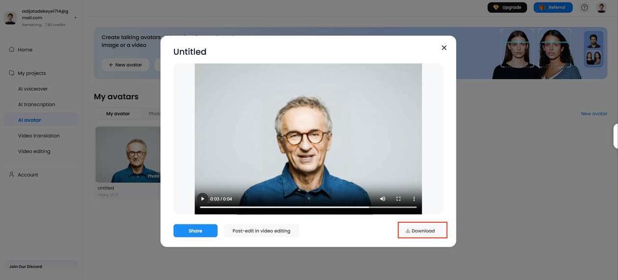 dupdub ai avatar