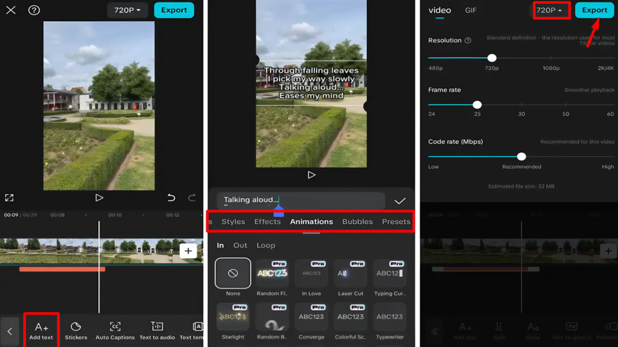 Make music lyrics videos for YouTube with the CapCut mobile app