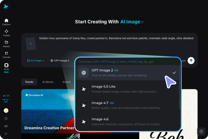 Customize settings and generate
