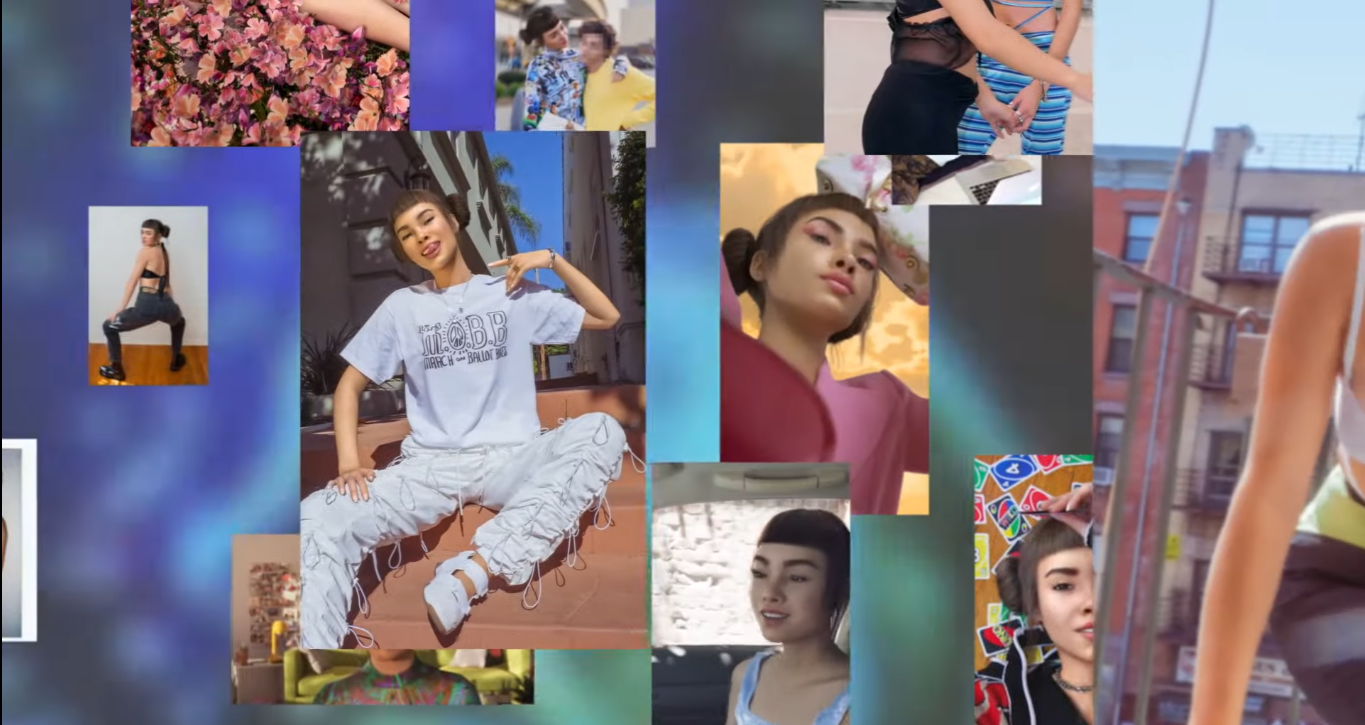 Digital influencer Lil Miquela
