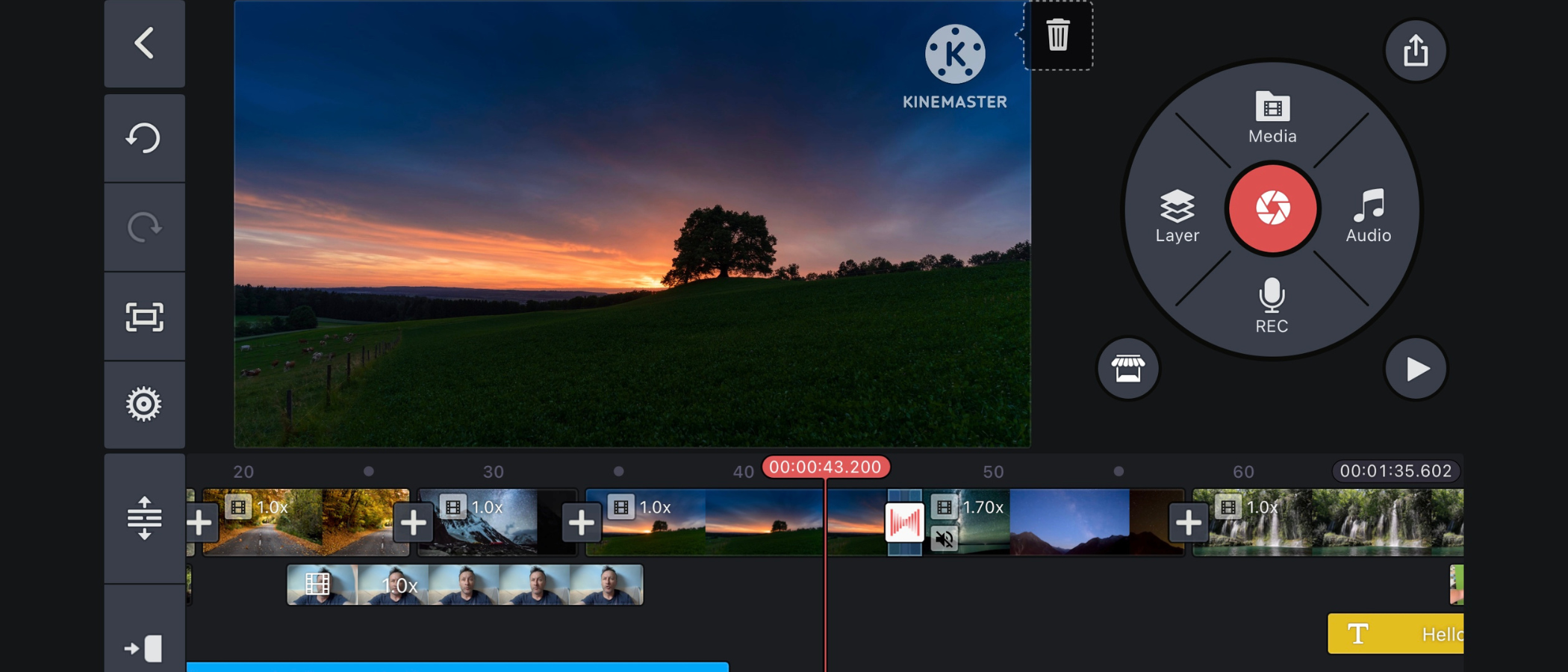 KineMaster - the best auto cut video editor