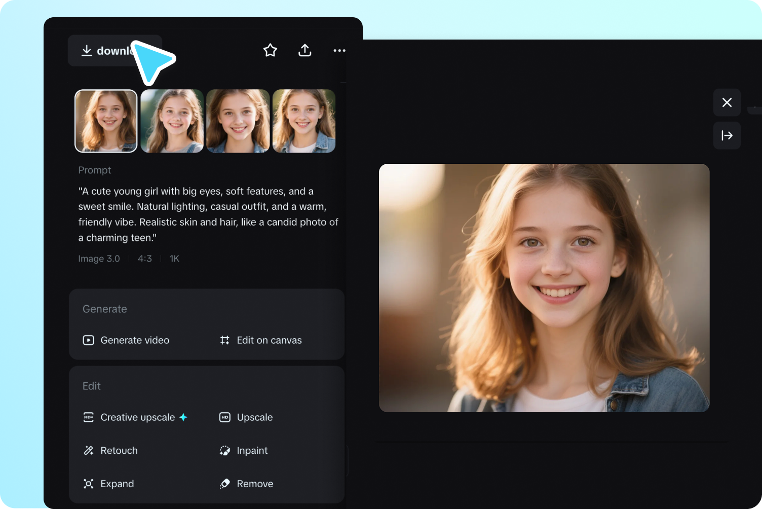 customize and export