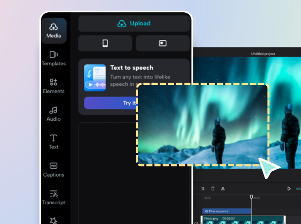 Import your video