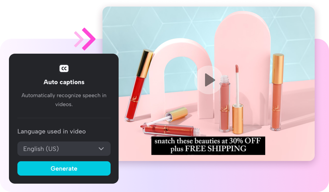 Pippit's Resize Video tool interface showing a video being adjusted to a 2:3 aspect ratio for Pinterest.