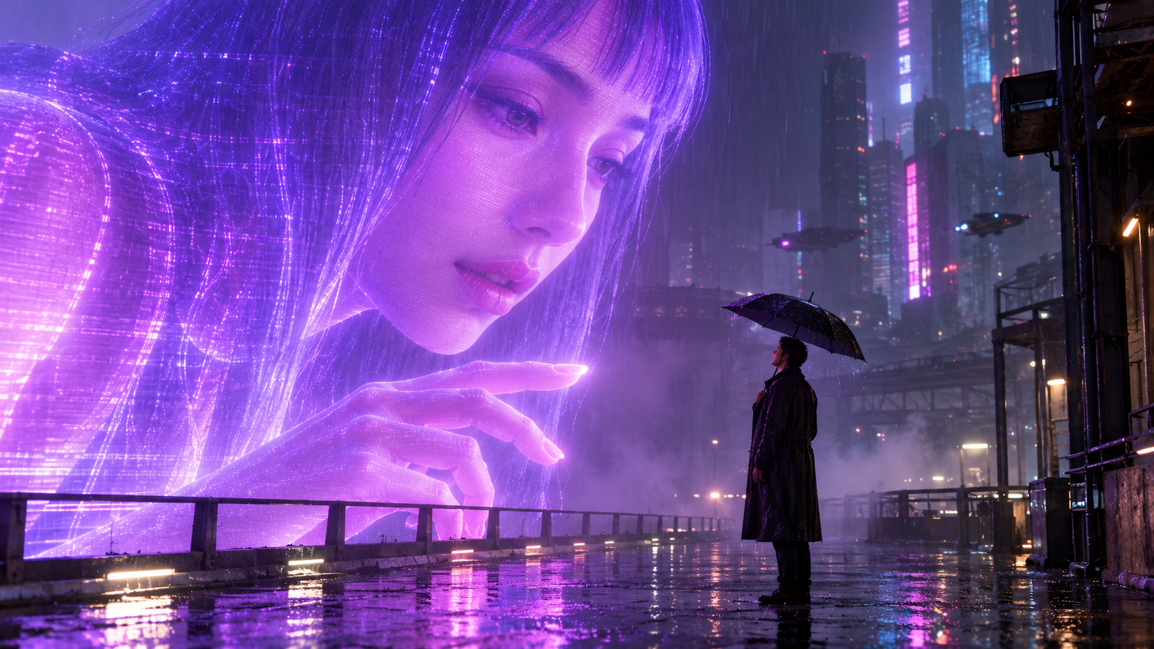 Blade Runner ologramma AI video: Direzione alternativa