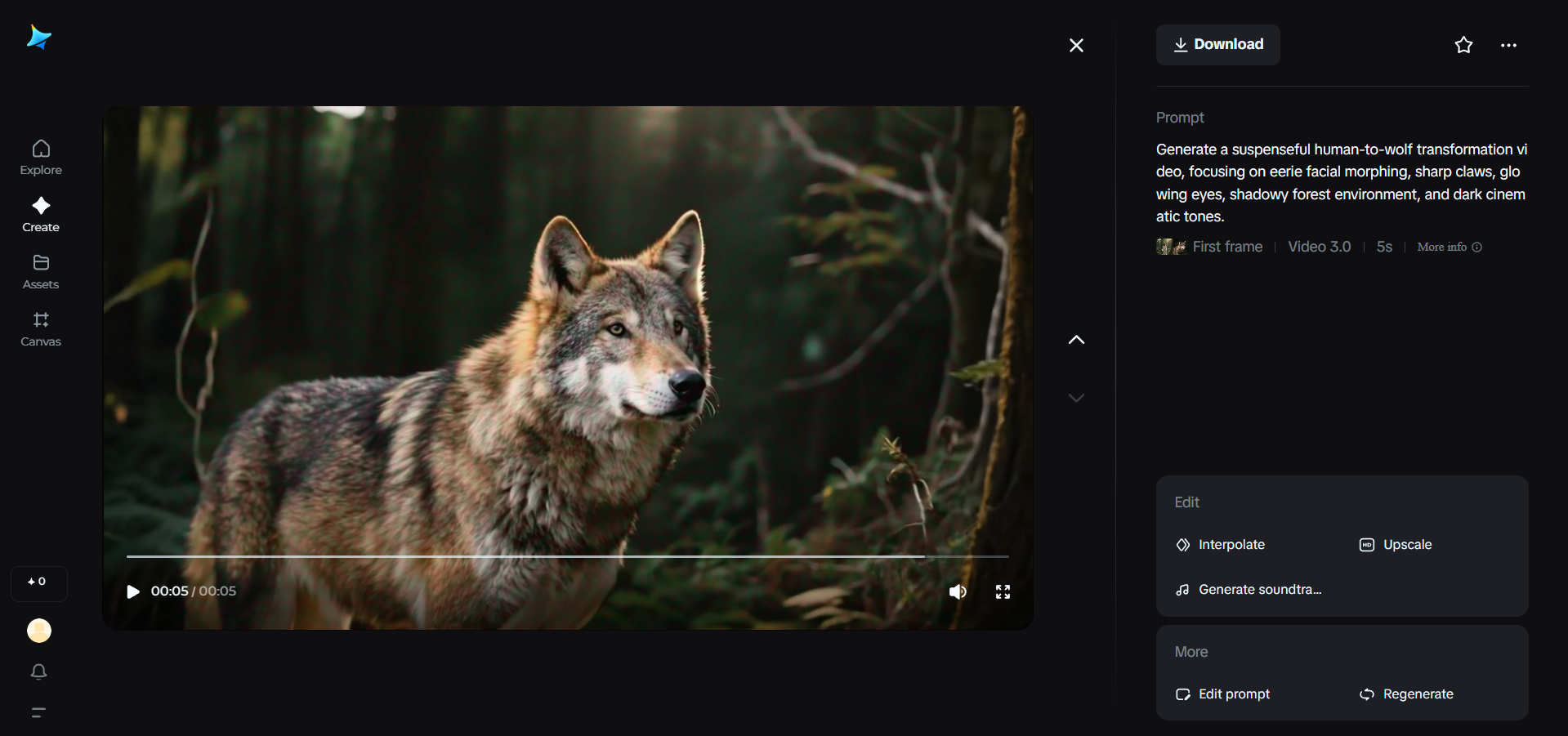 Character design experiment video