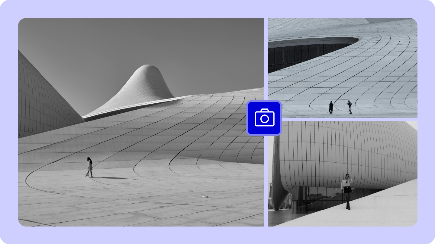 Negative space photography