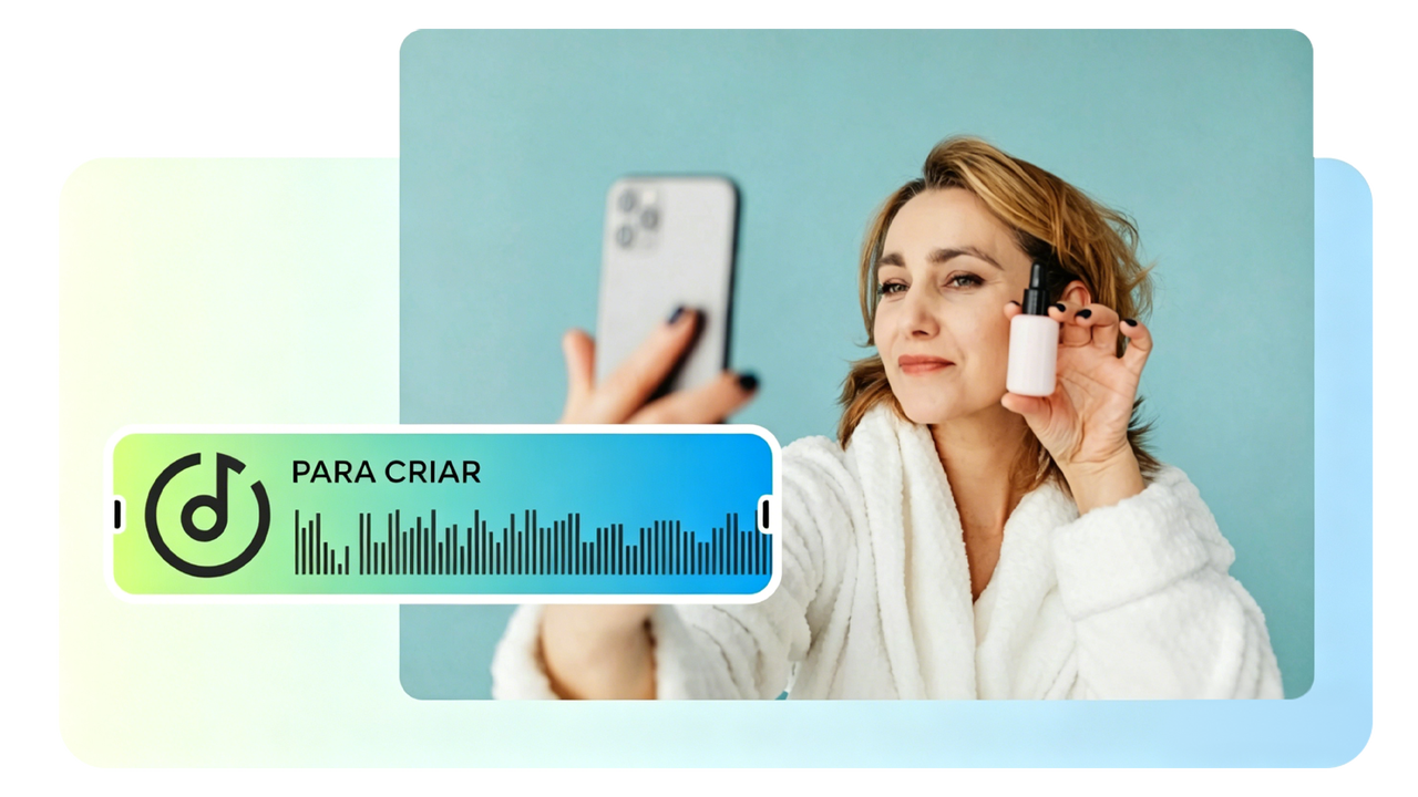 Narração imersiva com voz gerada por IA e avatar ao converter vídeos do Twitter