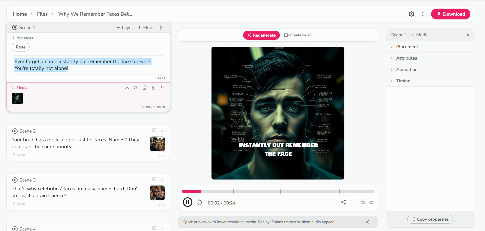 Customize and download