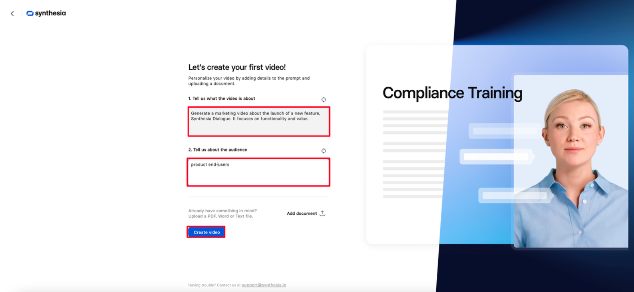 Criar vídeo animado a partir de texto