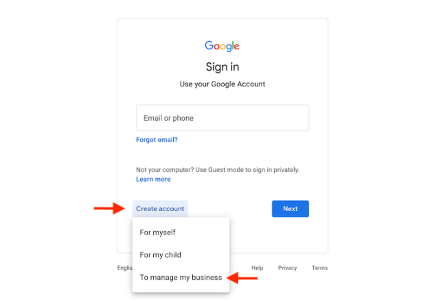 Bir Google Reklamları hesabı oluşturun