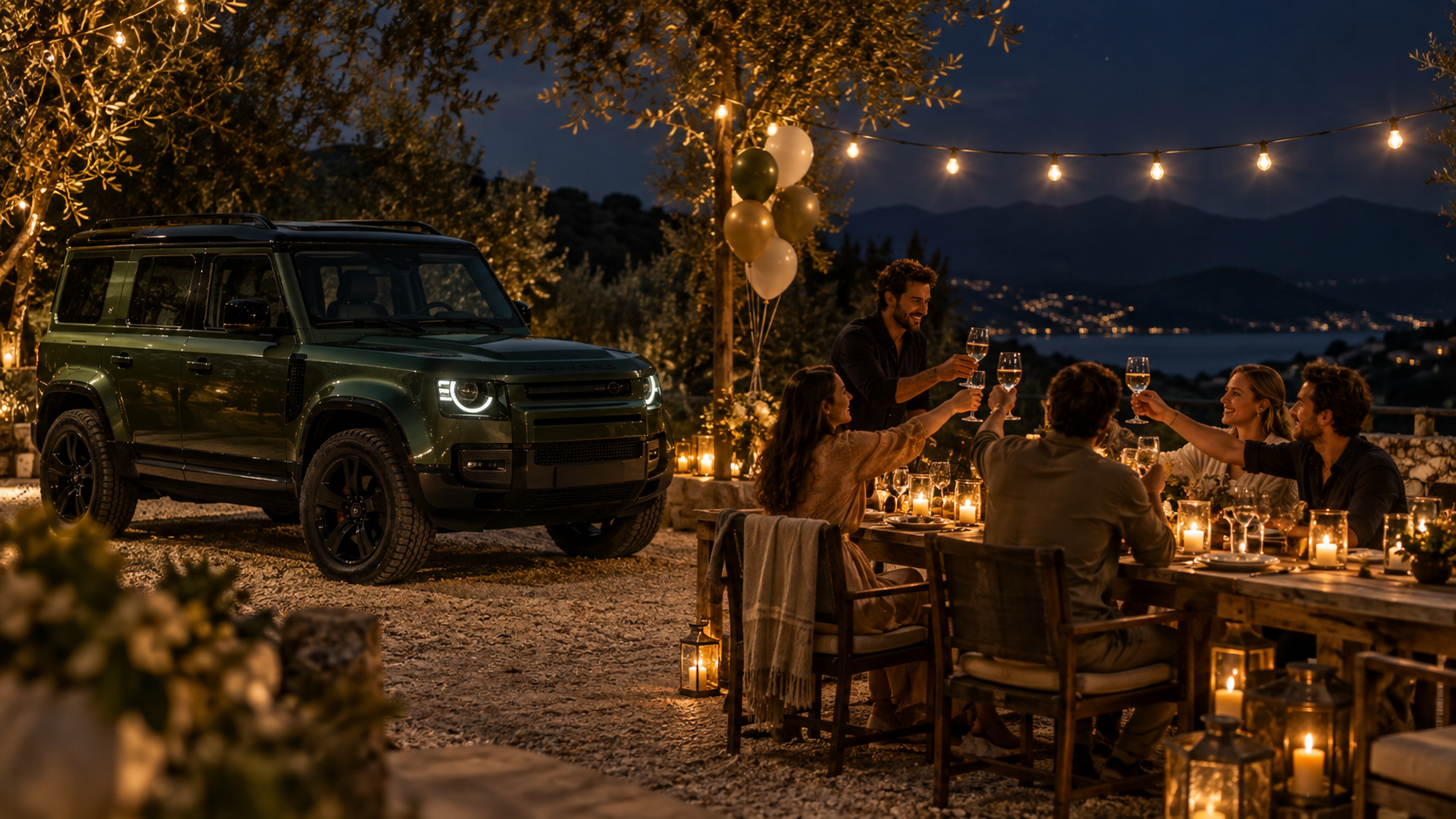 mercedes g wagon anniversaire scène originale 3