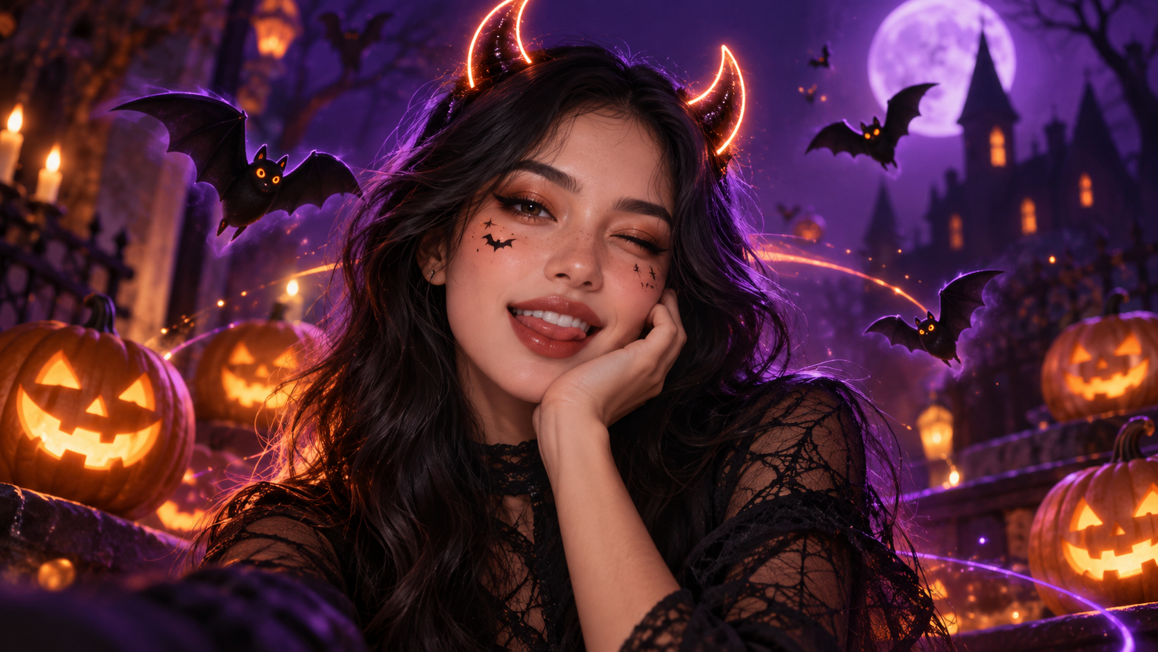 Lantern-Lit Halloween Reveal