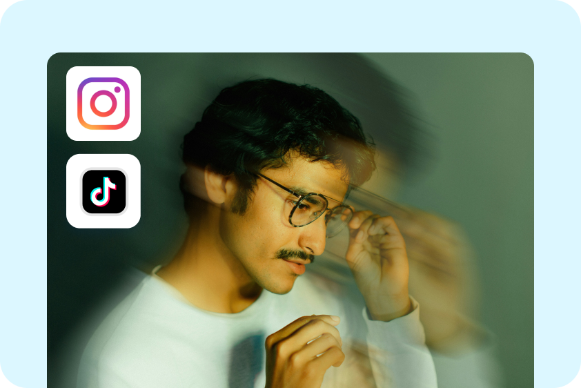 Werbe- und Social-Media-Inhalte