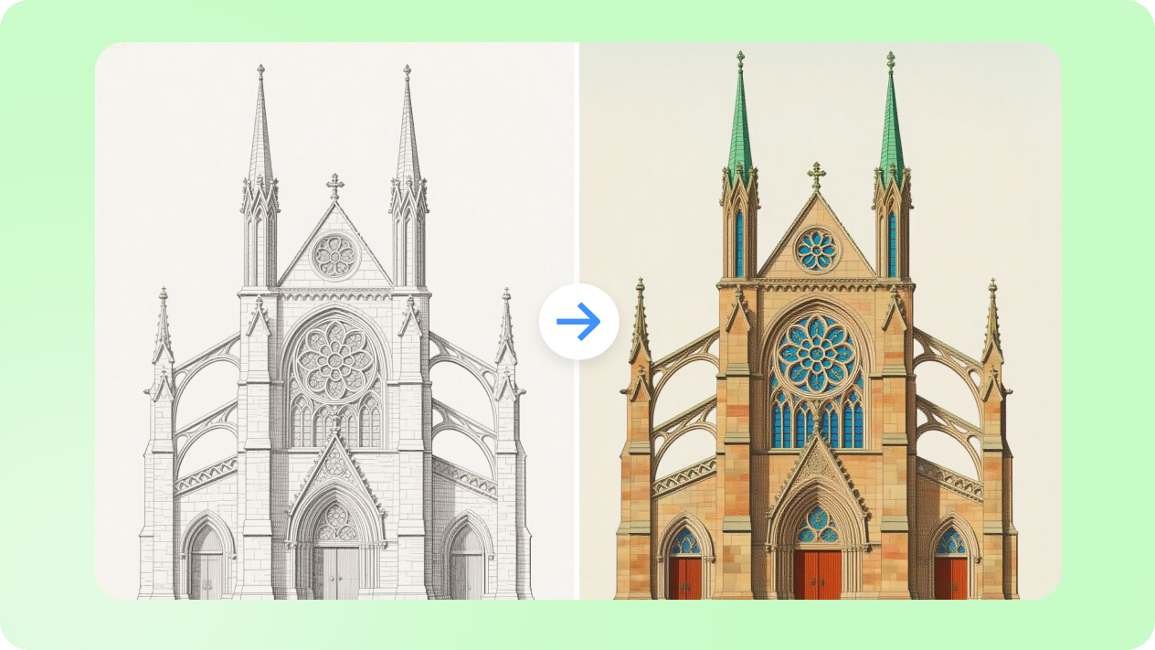 Inpaint your line art