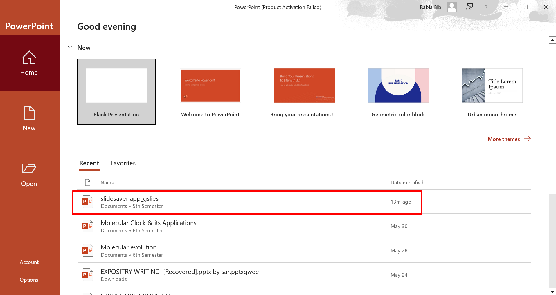 Imagem mostrando como incorporar um vídeo no PowerPoint em um desktop