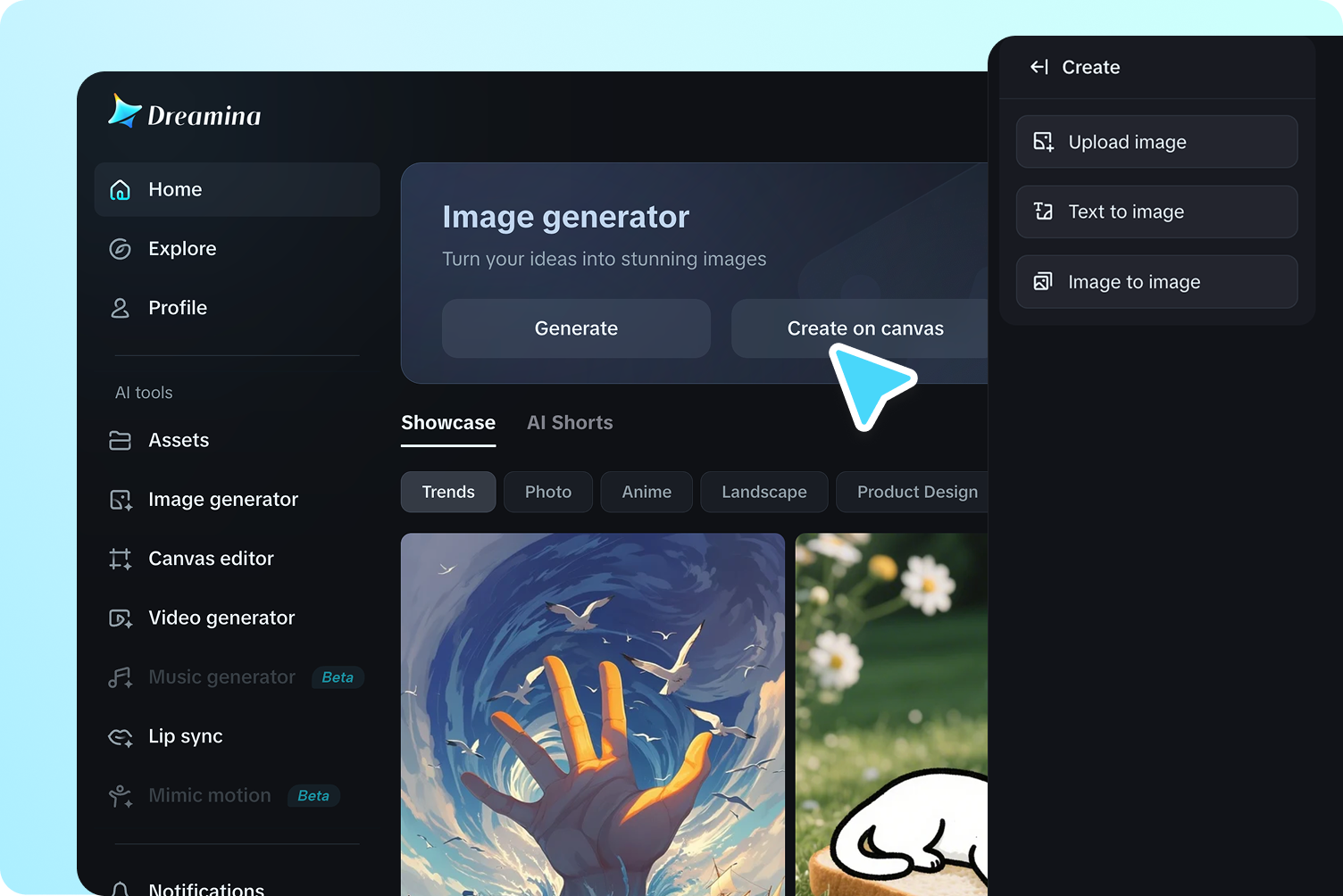 Import image
