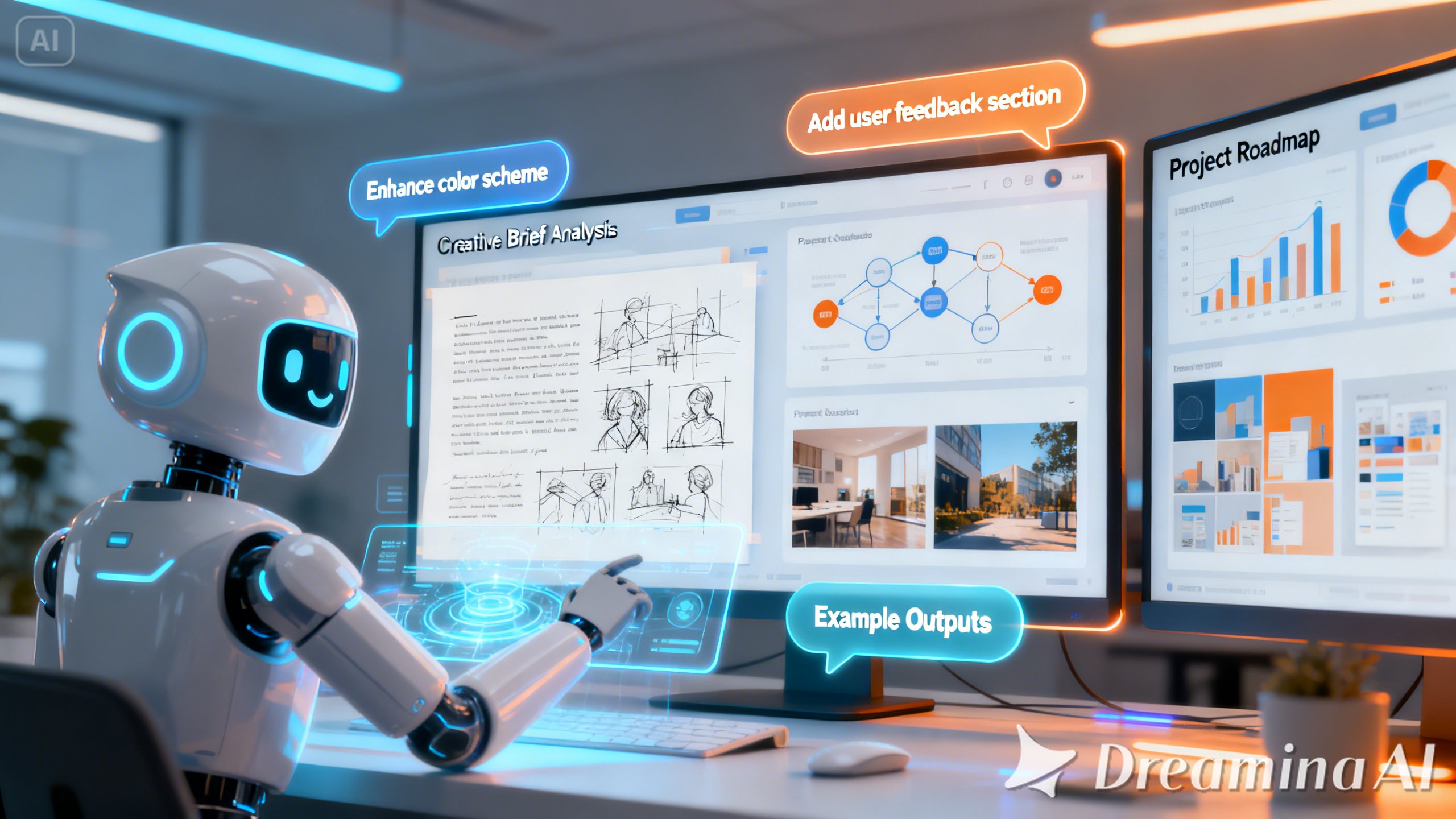 Reconnaissance et réponse aux intentions créatives