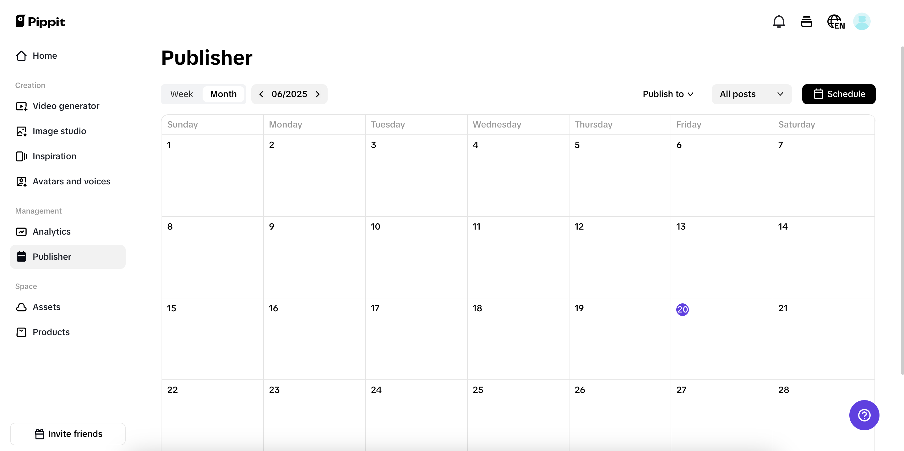 Auto-publisher and analytics