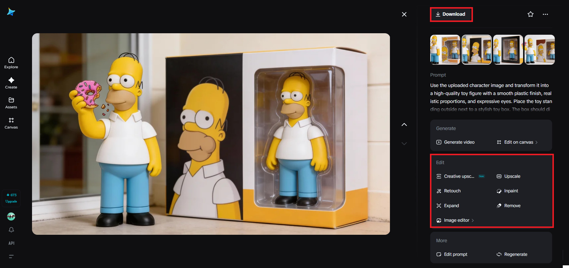 ปรับปรุงของเล่น AI ของคุณและดาวน์โหลด