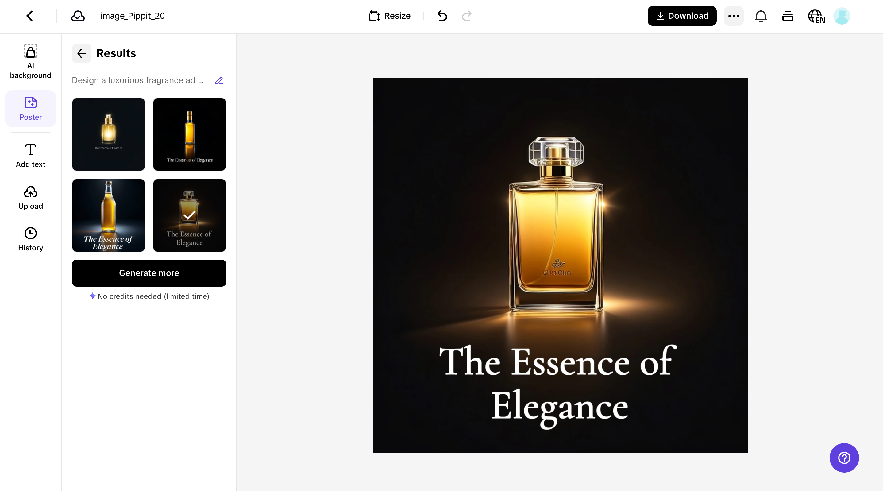 Customize your poster