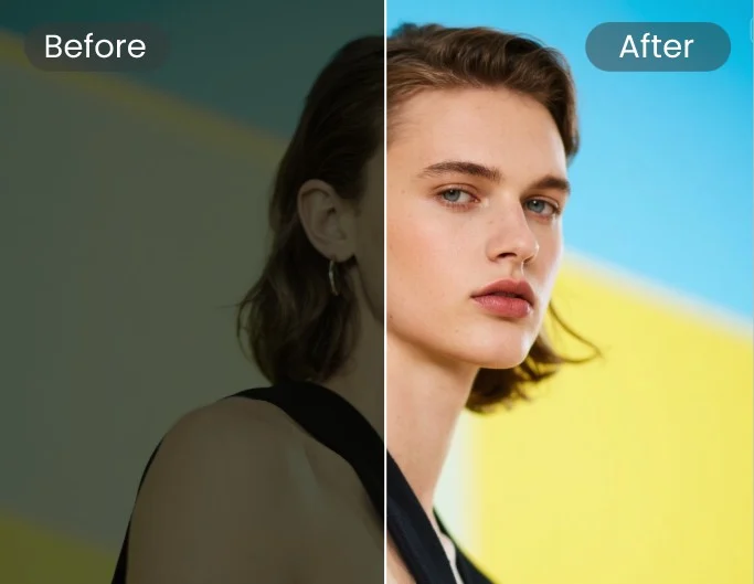 Enhance colors with saturation & vibrance