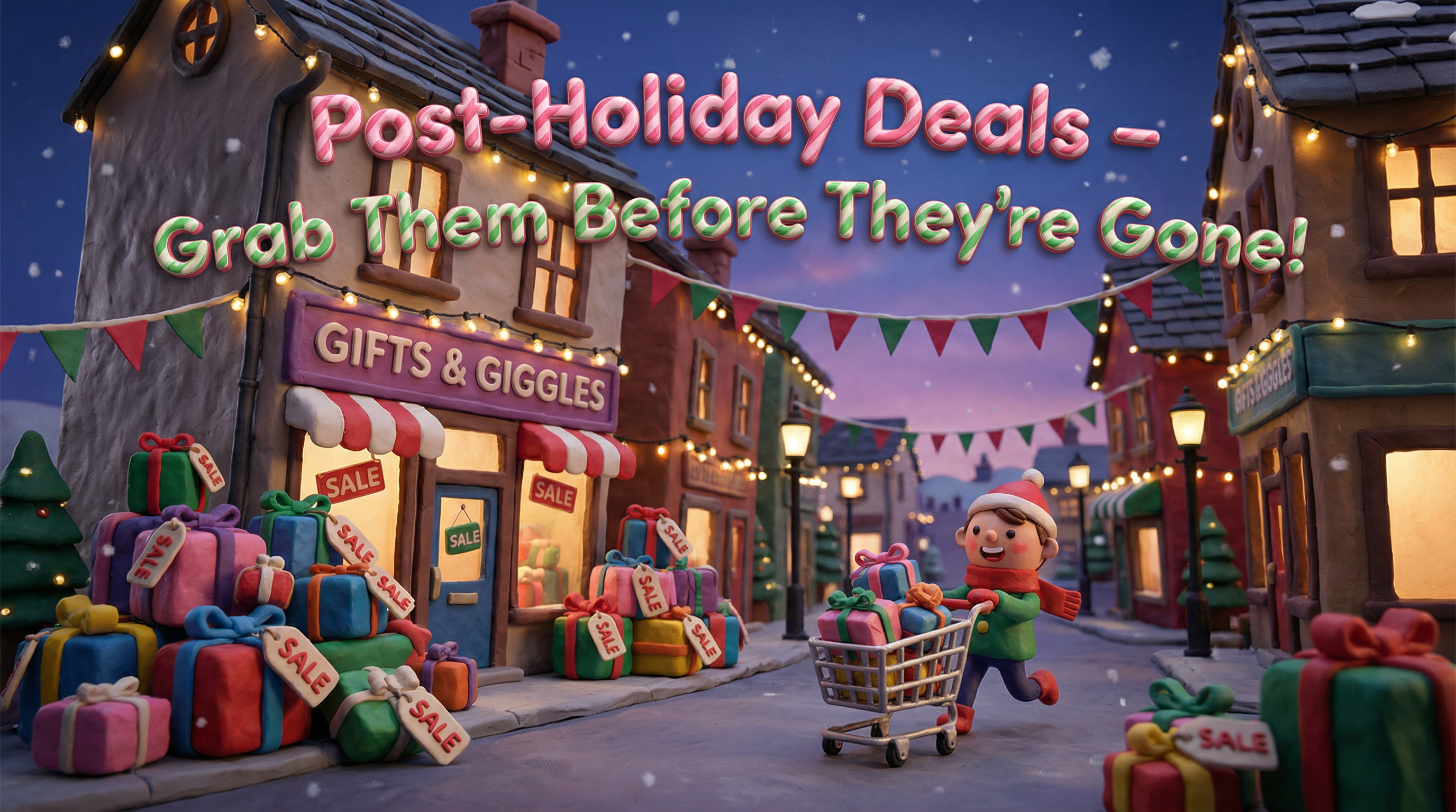 Mga promosyon pagkatapos ng holiday para sa Bagong Taon